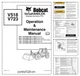 Bobcat V518 V723 Telescopic Tool Carrier Operation and Maintenance Manual 200...