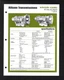 DETROIT DIESEL ALLISON MT 644 & MT 654CR AUTOMATICS 4 PAGE SPECS BROCHURE 10/82