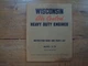 Wisconsin Model S-7D Air Cooled Heavy Duty Engines Instruction Book & Parts List
