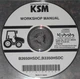 KUBOTA B2650HSDC B3350HSDC TRACTOR SERVICE SHOP REPAIR WORKSHOP MANUAL CD/DVD