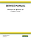 New Holland Boomer 30, 35 Compact Tractor Service Manual Repair Book - 84373326