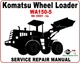 Komatsu WA150-5 Wheel Loader Service Repair Manual