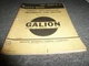 Galion 9-Wheel Self-Propelled Pneumatic Tire Roller Parts Catalog SN 3000-Up xz