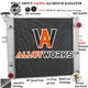 Upgrade 3-Row Radiator For Hyster Yale Forklift S40XMS S25-35XM 25-40XM H25-35SM