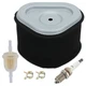 Air Filter Fuel Filter for John Deere L110 LT150 LT160 LX255 LX266 GT225 Mower