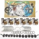 Overhaul Rebuild Kit For Isuzu 6BB1 Engine Forklift Excavator Skid Steer Loader