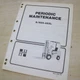 HYSTER FORKLIFT H25XL H30XL H35XL S25XL S30XL Maintenance Lubrication Manual S35