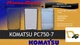 Defender Window Guard Komatsu PC750-7
