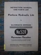 Vintage IH McCormick Deering No. 52-R Platform Hydraulic Lift Thresher Manual