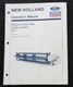 GENUINE NEW HOLLAND TR TX Combine 971 Rigid Cutter Bar Grain Head Header Manual