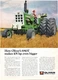 1968 Oliver 1950-T Green Tractor 60's Vintage Print Ad