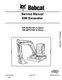 Bobcat E80 Compact Excavator Workshop Manual Service Shop Repair 6987194