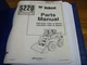Bobcat S220 Turbo High Flow Skid Steer Loader Parts Catalog Manual xo