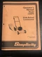 Simplicity 1322PS Walk Behind Lawnmower Operators/Owners Manual 