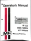 Massey Ferguson MF 520 Wheel Tandem Disc Harrow Operator's Manual
