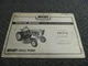 Woods 42CF-6 Rotary Mower Parts Catalog Assembly & Operator Manual F-6450 xz