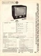 Hoffman- Model 7B104- TV - Original Service Manual -1953