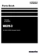 Komatsu WA320-3 Wheel Loader Parts Catalog Manual 50001-52999 Overseas Version