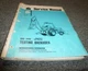 International Harvester 2400A 2500A Tractor w 3141A BACKHOE TESTING Manual xz