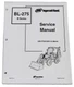 Bobcat BL275 B Series Loader Backhoe Service Manual Shop Repair Book # 6902717