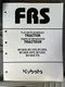 Kubota M100X 110X M126X M135X TRACTOR REPAIR TIME FLAT RATE MANUAL