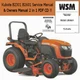 Kubota B2301 B2601 Tractor Service & Owners Manual 2 in 1 Computer CD *Nice*