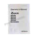 HITACHI ZAXIS ZX 130W&nbsp;160W&nbsp;180W&nbsp;210W EXCAVATOR OPERATORS MANUAL #2