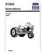 Ford 6000 Tractor Service Manual Repair Shop Book