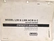 USED OLD STOCK OWNERS MANUAL FOR WOODS L59 L306 AC/B & C ROTARY MOWER F-5408