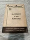 MCCORMICK C 254 CULTIVATOR SETTING UP INSTRUCTIONS MANUAL
