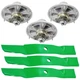 54" Deck Spindles w/ Blade for John Deere Z920R Z925A Z925M Z930M Z930R Z994R
