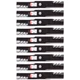 9PK Oregon G6 Gator Blade for 60" Kubota - RCK60-21Z, RCK60-28Z, RCK60-24B