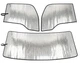 Kenworth T700 & T2000 Windshield SunShade SET - Front & Sides - 2000-2015