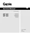 GENIE GR20J GR26J Runabout Aerial Work Platform Service Manual ON PAPER 227656