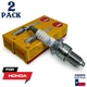 2 NGK Spark Plug - For H2013S Honda Lawn Mower
