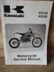 Kawasaki   KX125  KX250 Motorcycle Service Manual 99924-1298-04