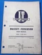 MASSEY FERGUSON I&T MF-25 MF-130 TRACTOR SERVICE REPAIR MANUAL