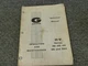 Grove Models RT38 RT48 RT49 RT58 RT58A Crane Owner Operator Maintenance Manual