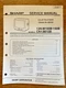 Sharp Service Manual Color TV Model 13N-M100B / 150B CN13M10B Television SN-010