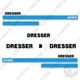 Fits Komatsu Dresser A450E Decal Kit Motor Grader Replacement Sticker Set