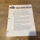 1966 Massey Ferguson MF 300 Tractor-Loader-Backhoe Dealer Service Bulletin