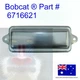 for Bobcat Fuse Box Cover 6716621 Relay Electrical Cover TL35.70 TL358 TL360