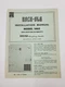 Original Rockola 1465 jukebox Installation Manual