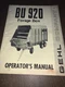 Gehl BU 920 Forage Box Operators Manual Form 901937