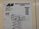 JLG LIFT 1532E-1932E-2033E-2046E-2646E-2658E SERVICE & MAINT. MANUAL #3120725  