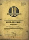 I&T ALLIS-CHALMERS Model D-10 D-10 Series III D-12 No. AC-20 Tractor Shop Manual