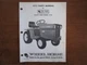 Wheel Horse B-145 Elec-Trak Tractor Parts Manual