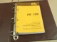 Fiat-Allis Fiatallis FR10B Lader Ersatzteilliste Parts List Parti ricambio 10/90