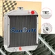 2 Row Aluminum Tractor Radiator For Yanmar YM1401 YM1502 YM1510 #12146244500 NEW