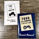 Ford 4000 4 Cyl. LP-Gas Tractor Operators Manual Set Owners Maintenance Book